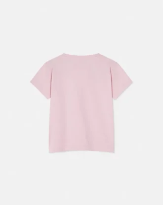 Børnet-shirt i bomuldsjersey med print