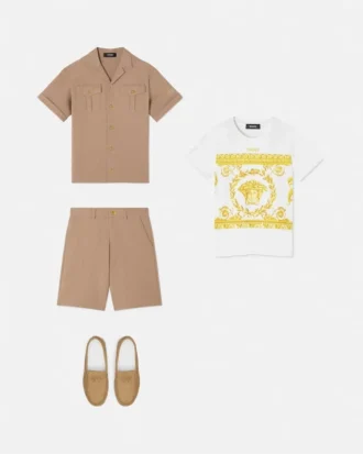 Børnet-shirt i bomuldsjersey med print
