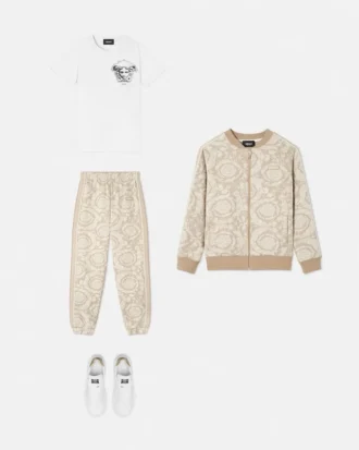 Børnet-shirt i bomuldsjersey med print