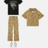 Børnebluse i cady med print