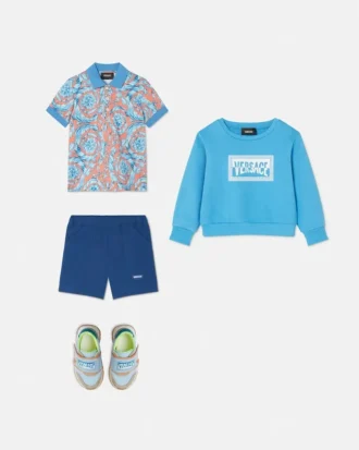 Børnetrøje i bomuldsjersey med print