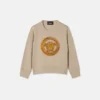 Børns broderet sweatshirt i bomuldsjersey