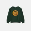 Børns broderet sweatshirt i bomuldsjersey