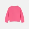 Børns broderet sweatshirt i bomuldsjersey Børns broderet sweatshirt i bomuldsjersey