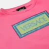 Børns broderet sweatshirt i bomuldsjersey