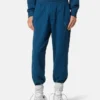 Broderede sweatpants i bomuldsjersey
