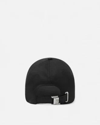 Broderet baseballkasket i canvas