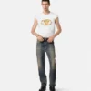 Broderet Buckle Crest T-shirt