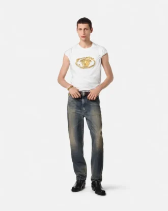 Broderet Buckle Crest T-shirt