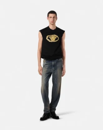 Broderet Buckle Crest T-shirt