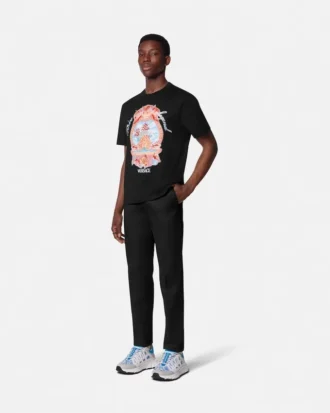 Broderet Dive In Crest T-shirt