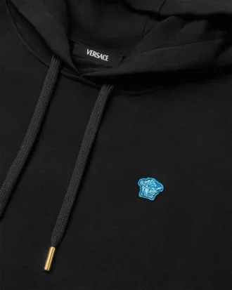 Broderet Medusa-hoodie