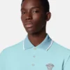 Broderet Medusa-poloskjorte