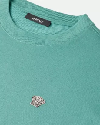 Broderet Medusa-sweatshirt
