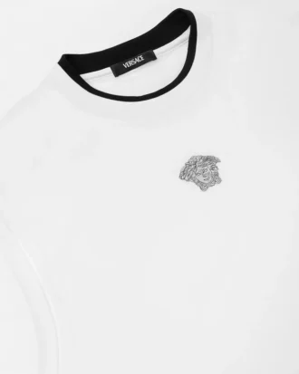 Broderet Medusa-tanktop