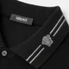 Broderet polo i bomuldspiqué