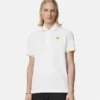 Broderet polo i bomuldspiqué Broderet polo i bomuldspiqué