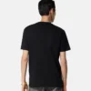 Broderet slim fit T-shirt i bomuldsjersey