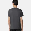 Broderet slim fit T-shirt i bomuldsjersey