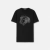 Broderet T-shirt i bomuldsjersey