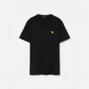 Broderet T-shirt i bomuldsjersey
