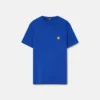 Broderet T-shirt i bomuldsjersey