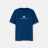 Broderet T-shirt i bomuldsjersey