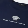 Broderet T-shirt i bomuldsjersey