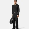 Broderet T-shirt i bomuldsjersey