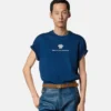 Broderet T-shirt i bomuldsjersey
