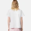 Broderet T-shirt i bomuldsjersey