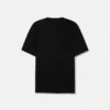 Broderet T-shirt i bomuldsjersey