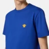 Broderet T-shirt i bomuldsjersey