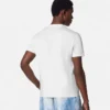 Broderet T-shirt i bomuldsjersey