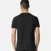 Broderet T-shirt i bomuldsjersey