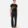 Broderet Versace Leopard T-shirt
