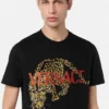Broderet Versace Leopard T-shirt