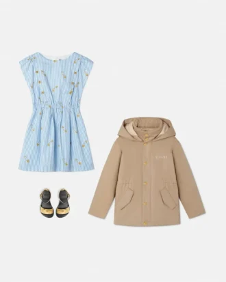 Broderet Versace Milano Kids Parka