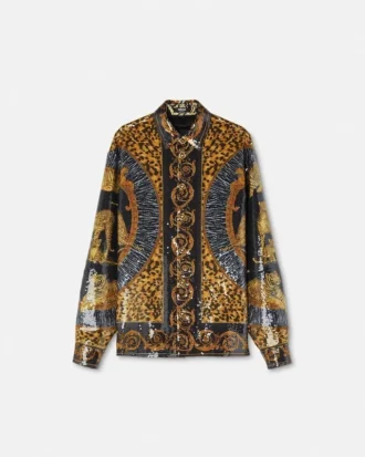Broderet Wild Cats-overskjorte