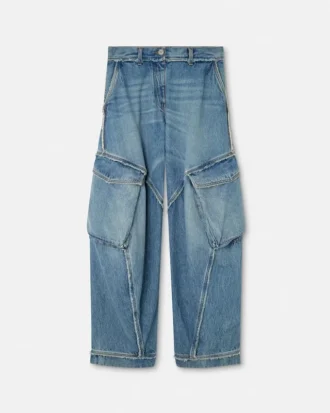 Cargojeans med lav talje