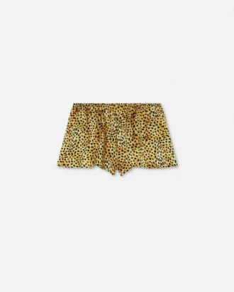 Cheetah Allover silke pyjamasbukser
