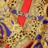 Cheetah Barocco Silk mini-skjortekjole