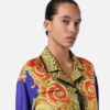 Cheetah Barocco Silk skjorte