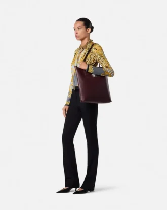 Cheetah Foulard draperet bodysuit