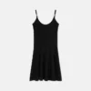 Chenille udsvunget minikjole