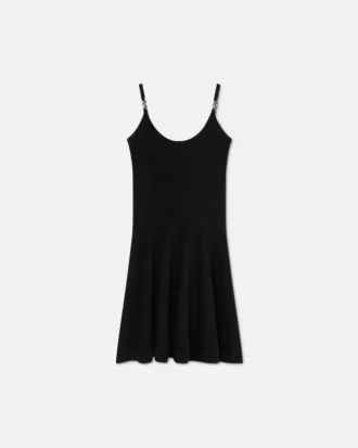 Chenille udsvunget minikjole