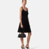 Chenille udsvunget minikjole