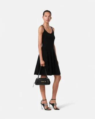 Chenille udsvunget minikjole