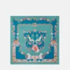 Coral Theatre Stor silkefoulard 90 cm