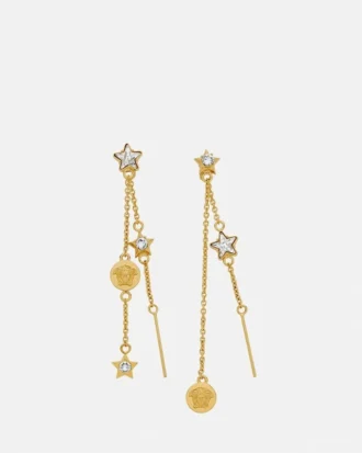 Crystal Medusa Star Drop øreringe